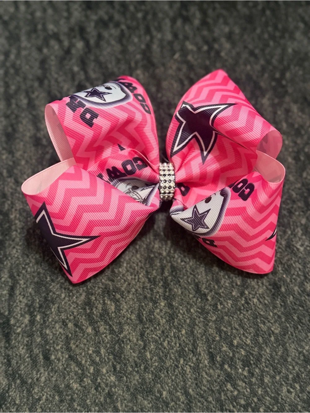 Dallas Cowboys Cheer Hair Bows